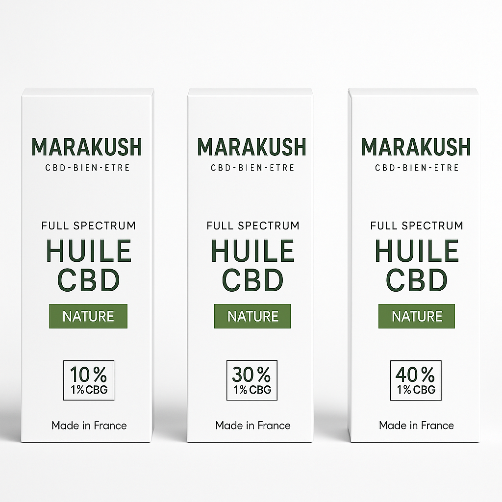 Huile CBD Full Spectrum – Relaxation naturelle & effet complet